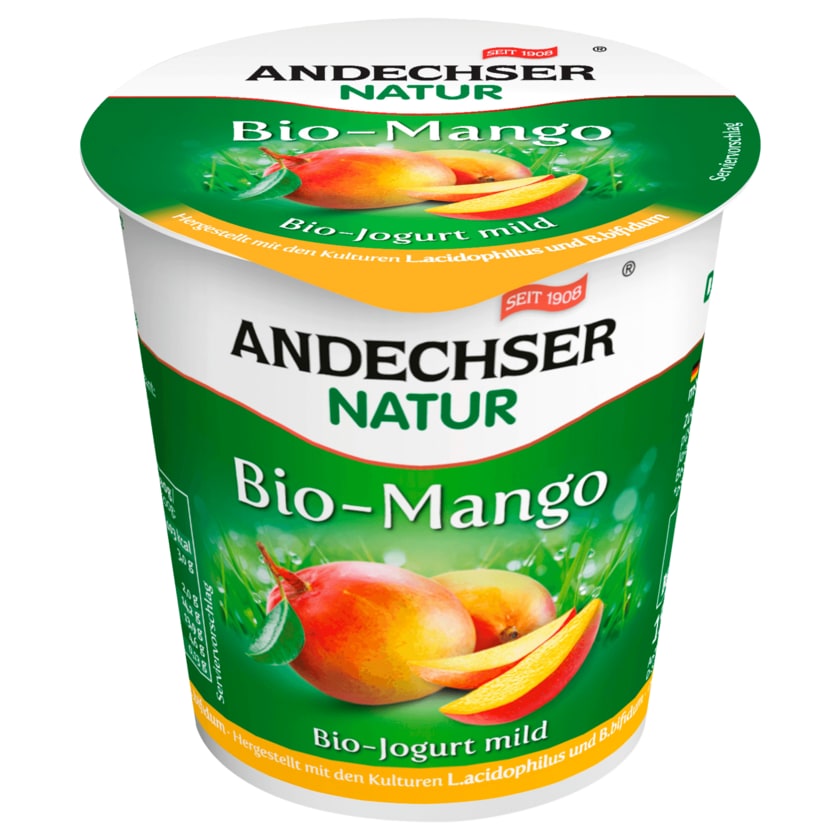 Andechser Natur Bio Joghurt Mango 150g